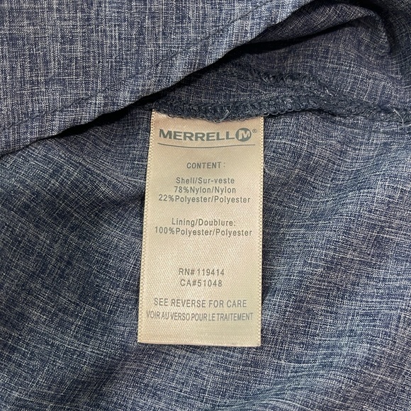 Merrell button down optiwick shirt - Picture 12 of 12